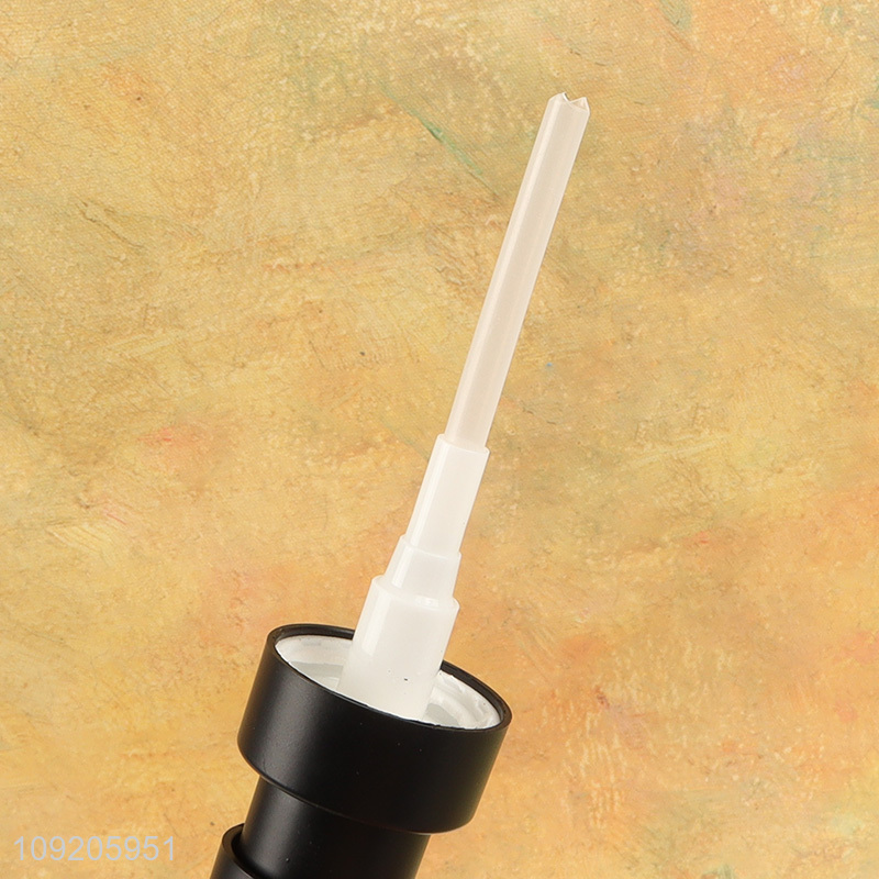 Top selling black ceramic bathroom accessories liquid soap dispenser wholesale