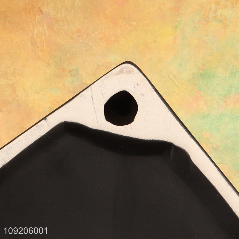 Good selling black ceramic bathroom accessories soap dish soap holder