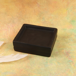 Good selling black ceramic bathroom accessories soap dish soap holder