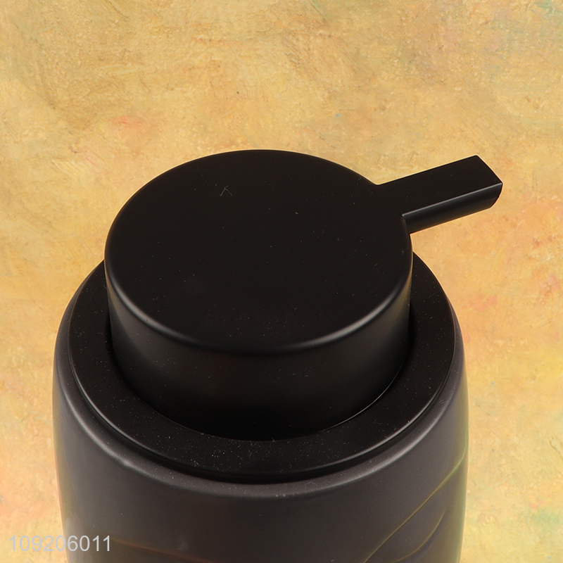 Most popular modern style ceramic liquid soap dispenser for home hotel
