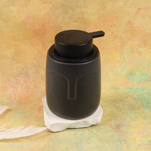 Most popular modern style ceramic liquid soap dispenser for home hotel
