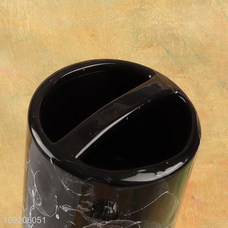 Hot items home hotel bathroom accessories ceramic toothbrush holder for sale