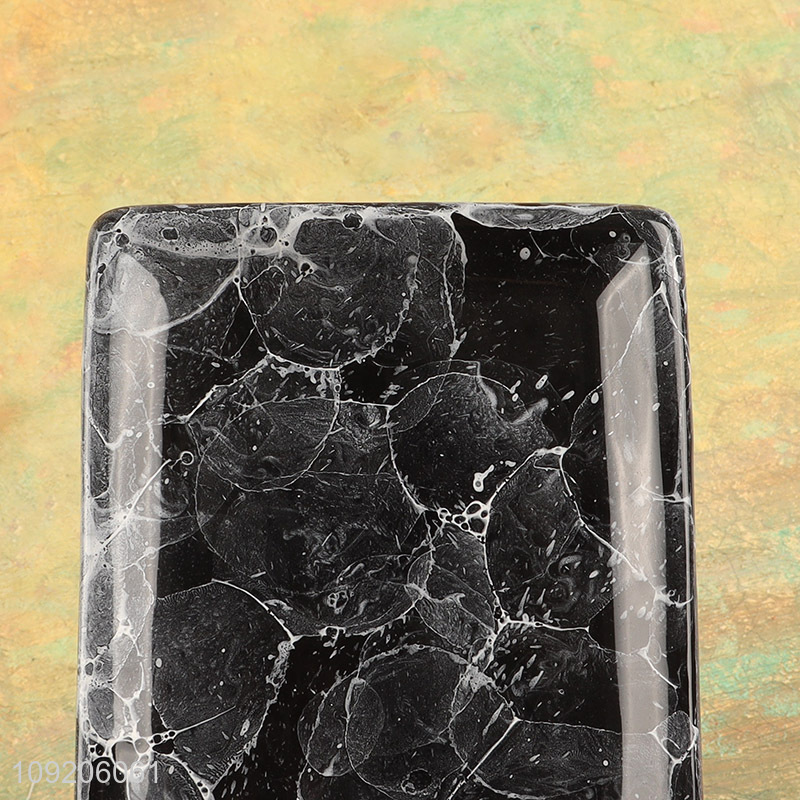 China wholesale ceramic bathroom accessories soap dish soap holder