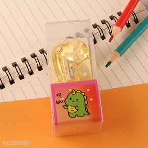 Good Quality Cute Dinosaur Pencil Sharpener Manual Pencil Sharpener