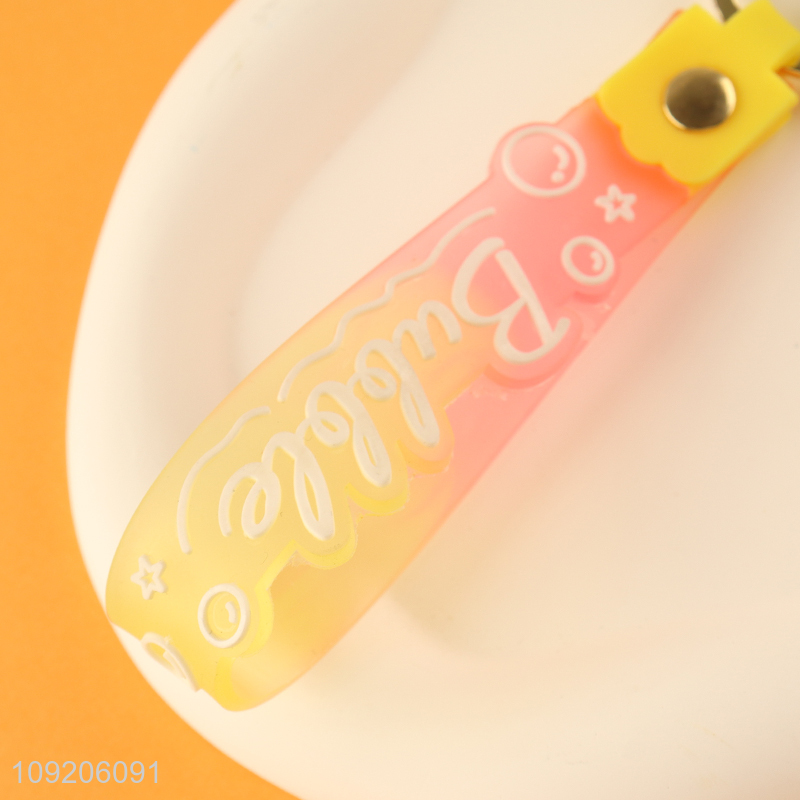 New Arrival Cute Key Chain with Dinosaur Pencil Sharpener Pendant