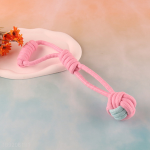 China Wholesale Dog Rope Toy Heavy Duty Dental Rope Toy