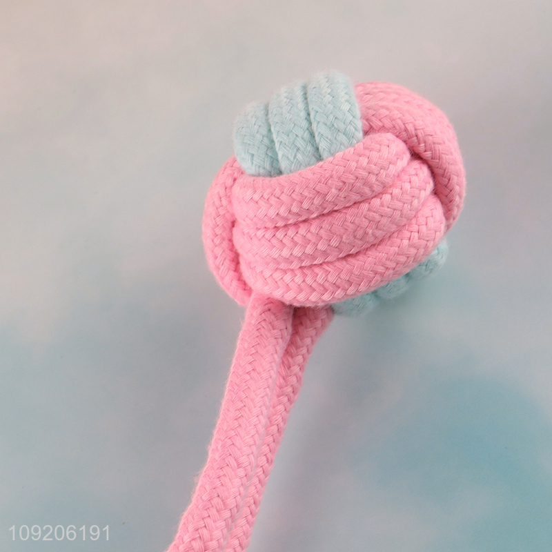 China Wholesale Dog Rope Toy Heavy Duty Dental Rope Toy