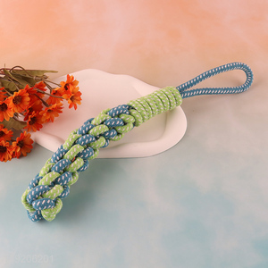 Good Qualuty Indestructible Dog Rope Toy PUppy Teething Toy