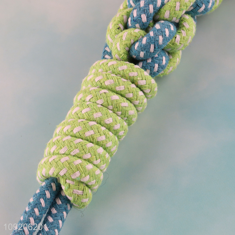 Good Qualuty Indestructible Dog Rope Toy PUppy Teething Toy