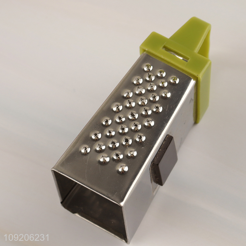 Good Quality Multi-Function 4-Sided Stainless Steel Box Grater for Kitchen