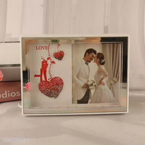 Good Quality Led Light Plastic Picture Frame for Home Decor