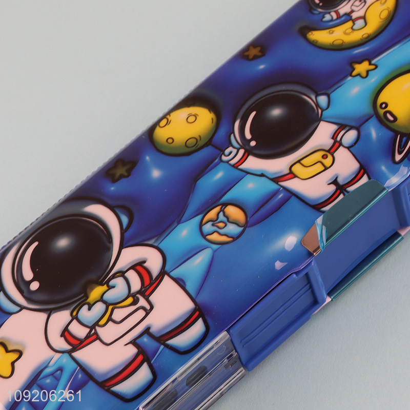 Hot Selling Cute Pencil Case Plastic Pencil Box for Student School