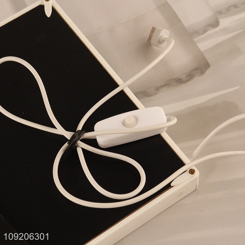 Hot Selling Light Up Plastic Photo Frame Led Picture Frame