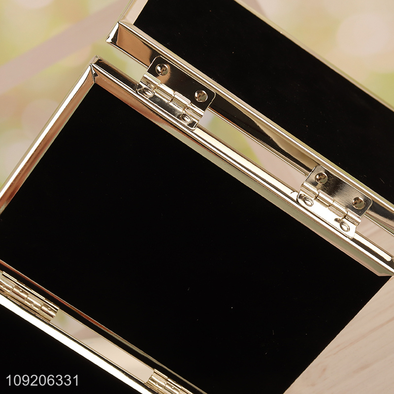 Factory Price Hinged Triple Metal Photo Frames Metal Picture Frame