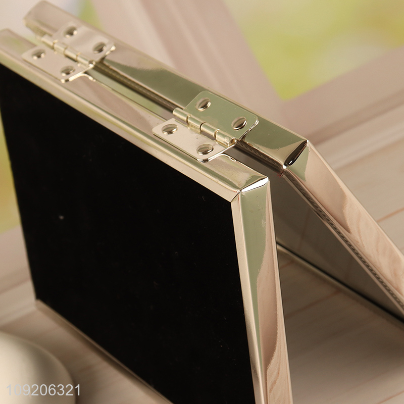 High Quality Hinged Double Metal Picture Frames Metal Photo Frame