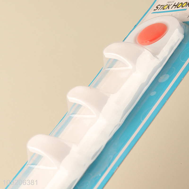 New Arrival 5-Hook Self Adhesive Hook Wall Hanging Hook for Kitchen