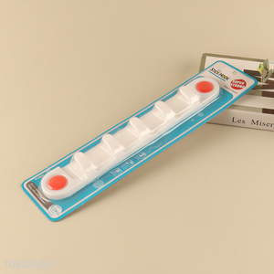 New Arrival 5-Hook Self Adhesive Hook Wall Hanging Hook for Kitchen