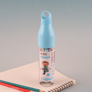Online Wholesale 12 Colors Washable Water Color Pens for Kids Drawing