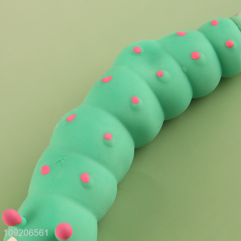Wholesale Sand Filled Stretchy Caterpillars Fidget Sensory Toy for Kids