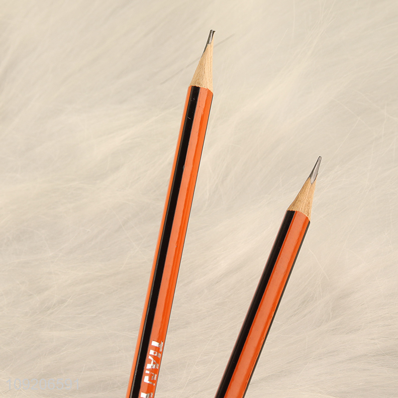 High Quality 12 Pieces Wood-Cased Pencils Hb Pencils for Kids Writing