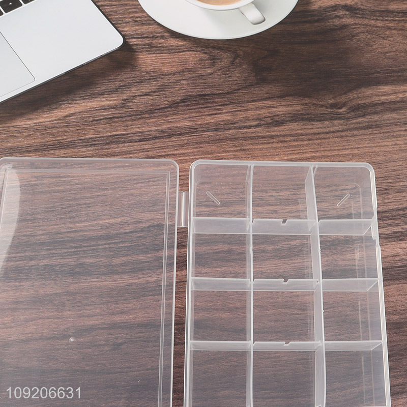 New Arrival 18-Grid Divided Plastic Storage Box for Beads Crafts