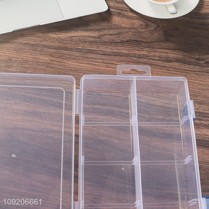 Hot Selling Transparent Plastic Organizer Box Plastic Storage Box