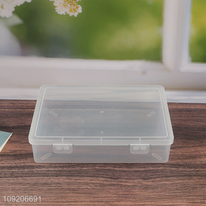 Factory Price Plastic Storage Box Dustproof Desktop Documents Holder