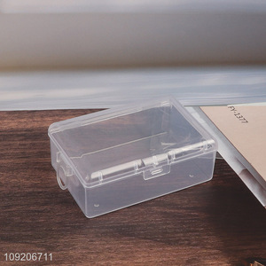 Factory Supply Portable Plastic Storage Box Jewelry Beads Storage Case