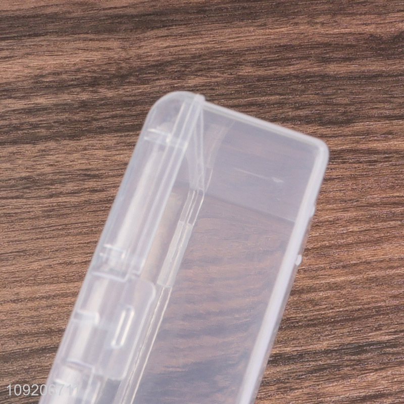 Factory Supply Portable Plastic Storage Box Jewelry Beads Storage Case