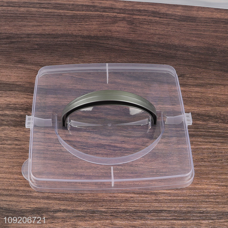 Online Wholesale 3-Tier 18-Grid Clear Plastic Storage Box for Hair Ties