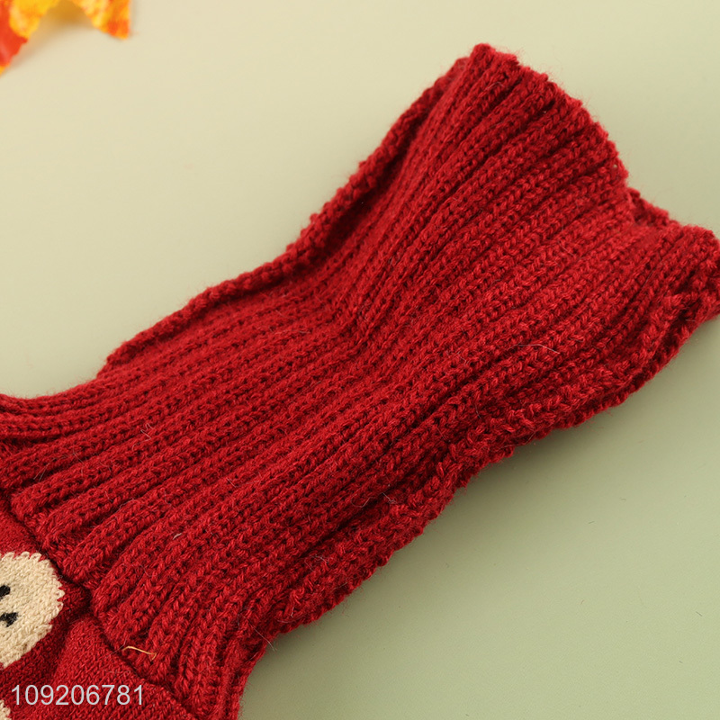 Good Quality Cute Knitted Hot Water Bottle Cover for Adults