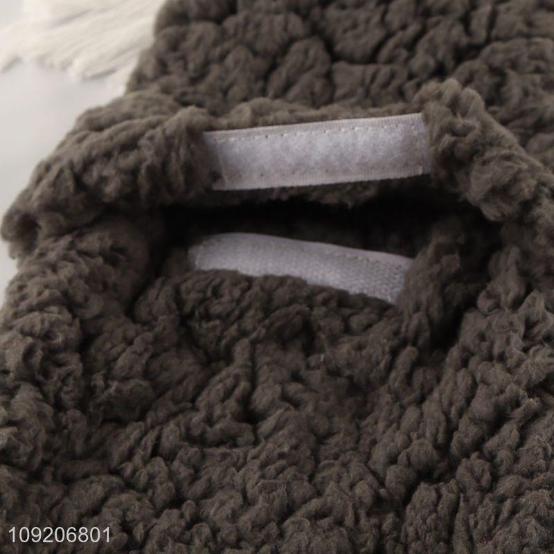 Hot Selling Reusable Soft Cozy Fluffy Hot Water Bottle Cover