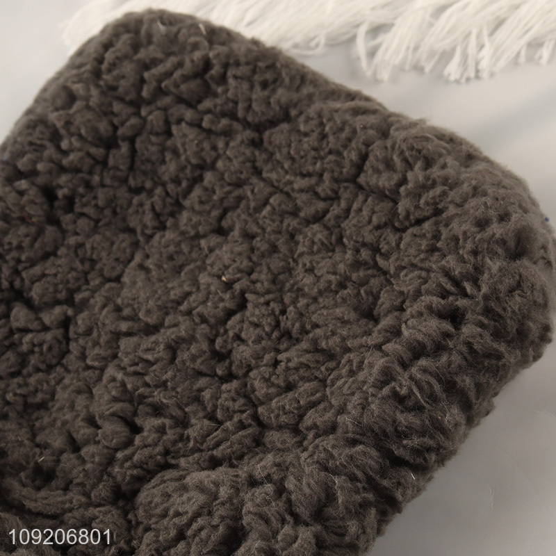 Hot Selling Reusable Soft Cozy Fluffy Hot Water Bottle Cover