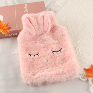 China Imports Cute Fluffy Hot Water Bottle Cover for Kids Adults