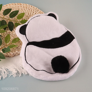 Good Quality Cute Cartoon Panda Fluffy Hot Water Bottle Cover