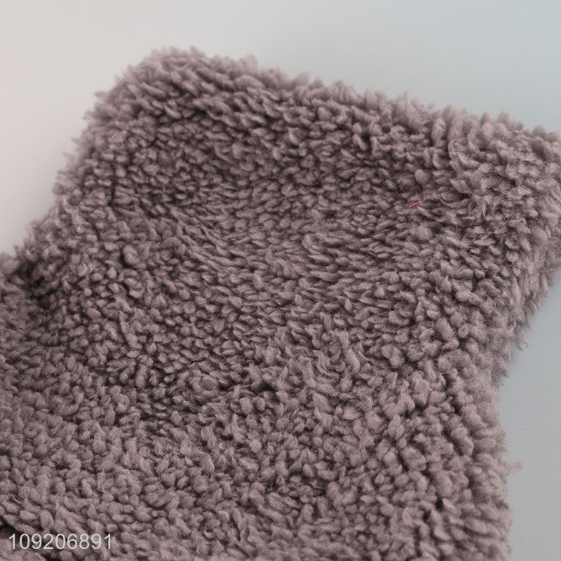 Wholesale Reusable Cute Fuffy Hot Water Bottle Cover for Winter