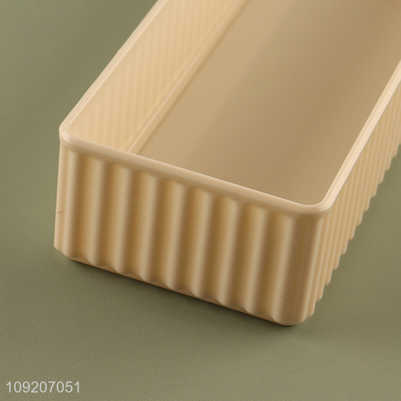 New Arrival Rectangular Multipurpose Plastic Storage Box Plastic Drawer Organizer