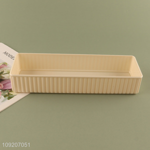 New Arrival Rectangular Multipurpose Plastic Storage Box Plastic Drawer Organizer