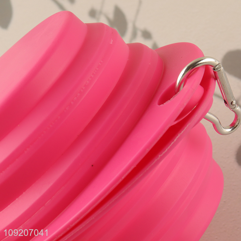 Good Quality Collapsible Pet Bowl Foldable Dog Bowl for Travel