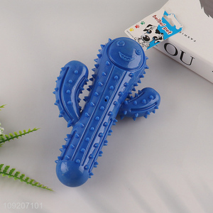 New Arrival Dog Chew Toy Cactus Shaped Dog Teething Toy