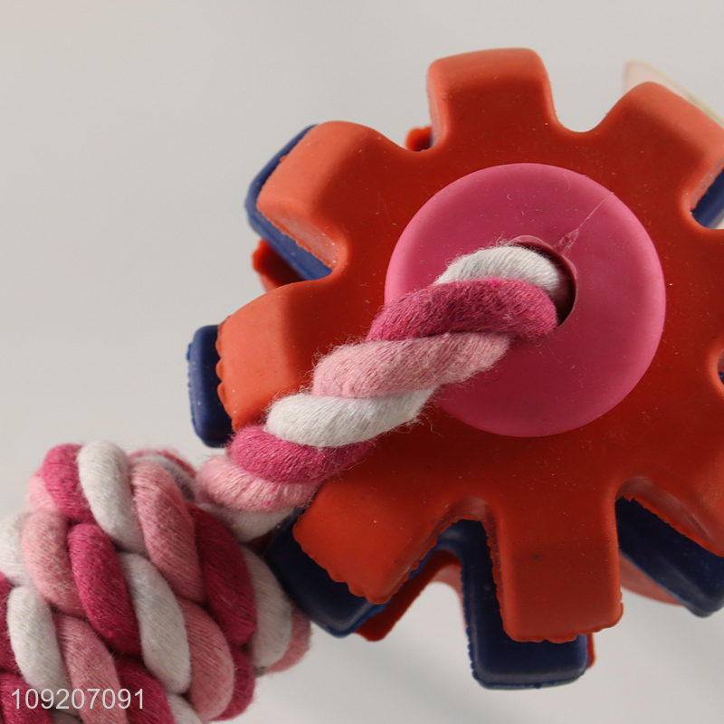 High Quality Dog Rope Toy Bite Resistant Dog Chew Toy