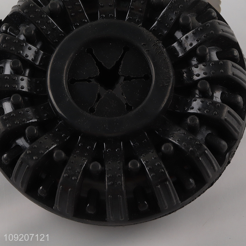 China Imports Tyre Shaped Dog Leakage Food Toy Dog Teething Toy