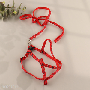 China Supplier <em>Dog</em> <em>Harness</em> and Leash Set for Walking
