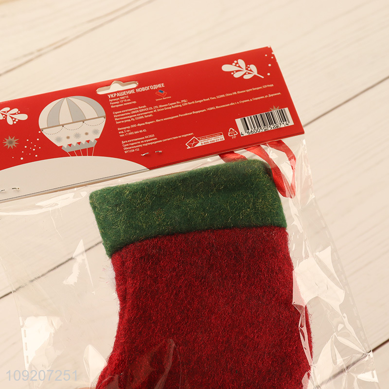 High Quality Christmas Stocking Christmas Tree Hanging Ornaments