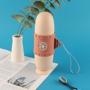 Wholesale Travel Toothbrush Cup Submarine Shaped Travel Toothbrush Case