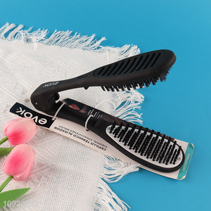 New Product Double Sided Hair Straightening Brush Hair Styling Tool