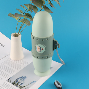 Hot Selling Cute Submarine Shaped Travel Toothbrush Holder Cup for Kids