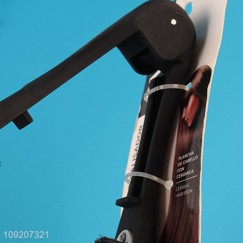 New Product Double Sided Hair Straightening Brush Hair Styling Tool