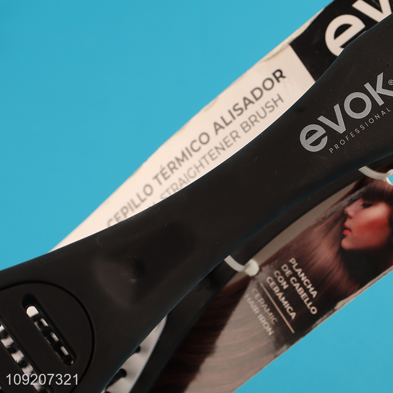 New Product Double Sided Hair Straightening Brush Hair Styling Tool