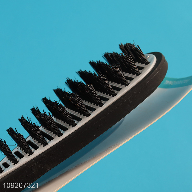 New Product Double Sided Hair Straightening Brush Hair Styling Tool